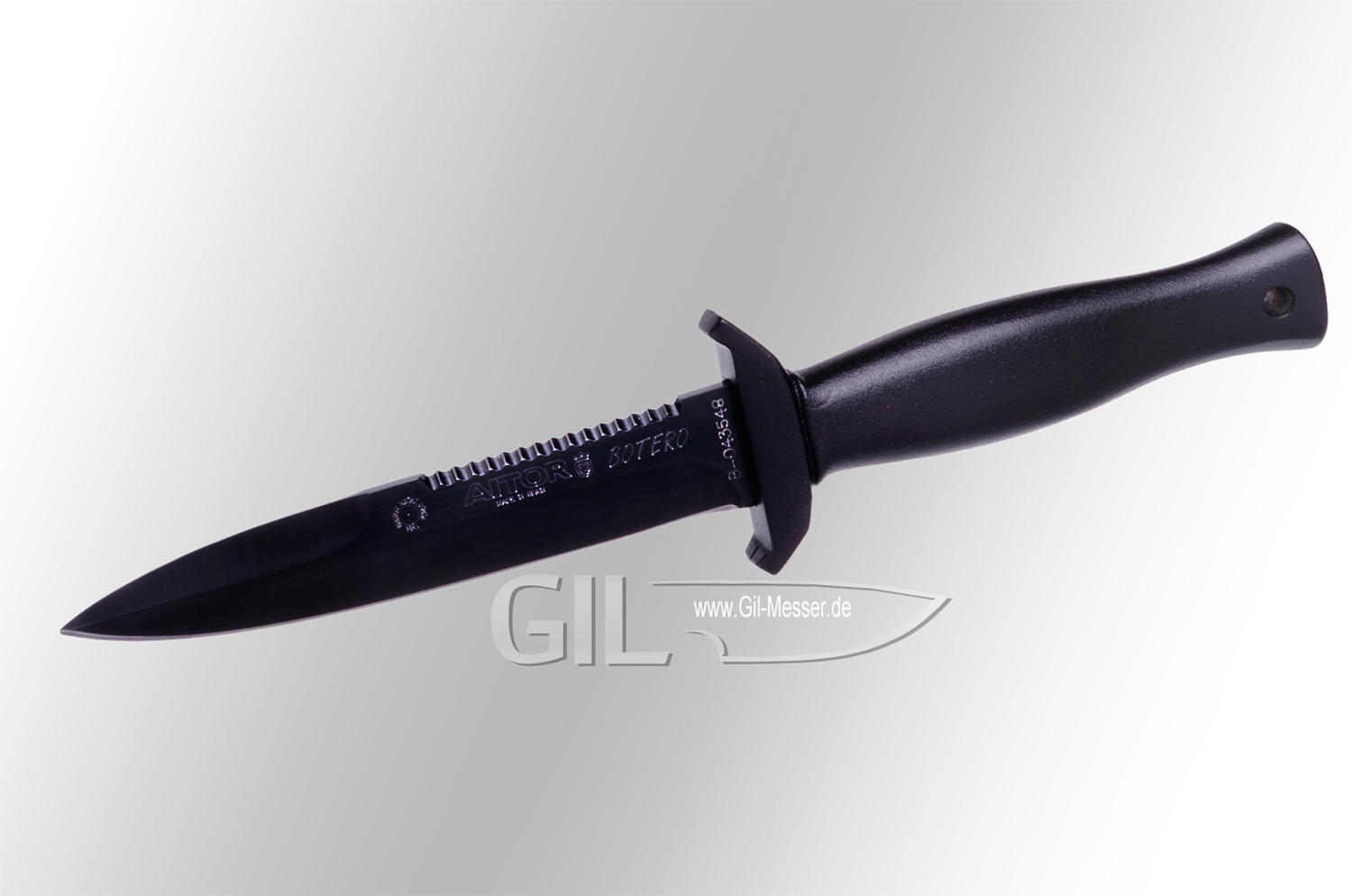 GIL Messer & Outdoor  AITOR Botero Stiefelmesser schwarz